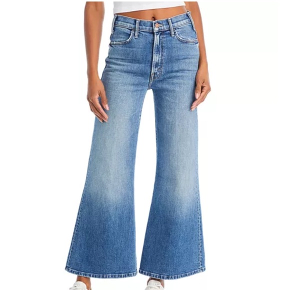 MOTHER The Hustler Roller Ankle Jeans in High On The Hog Size 26